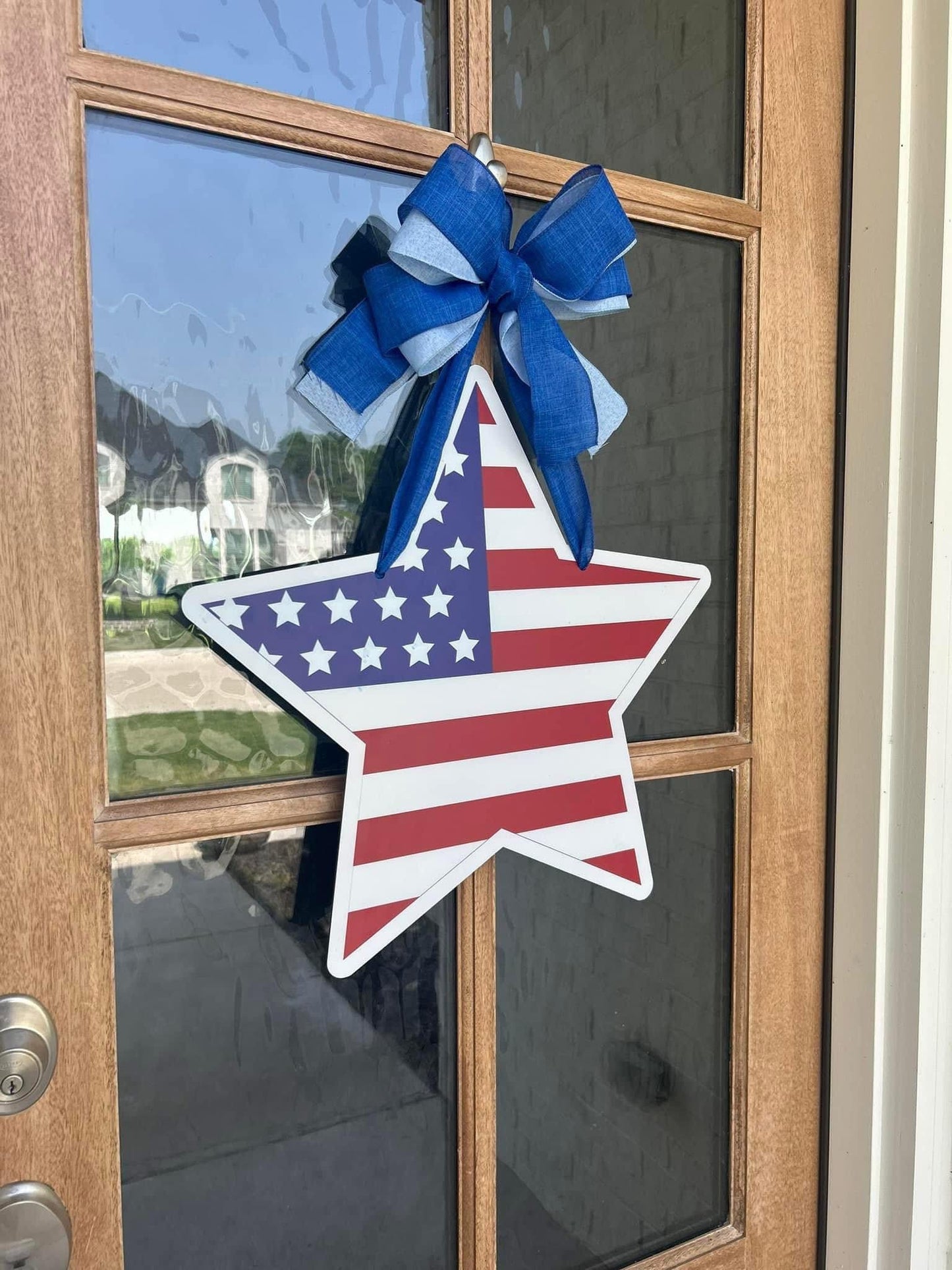 Star Flag Door Hanger
