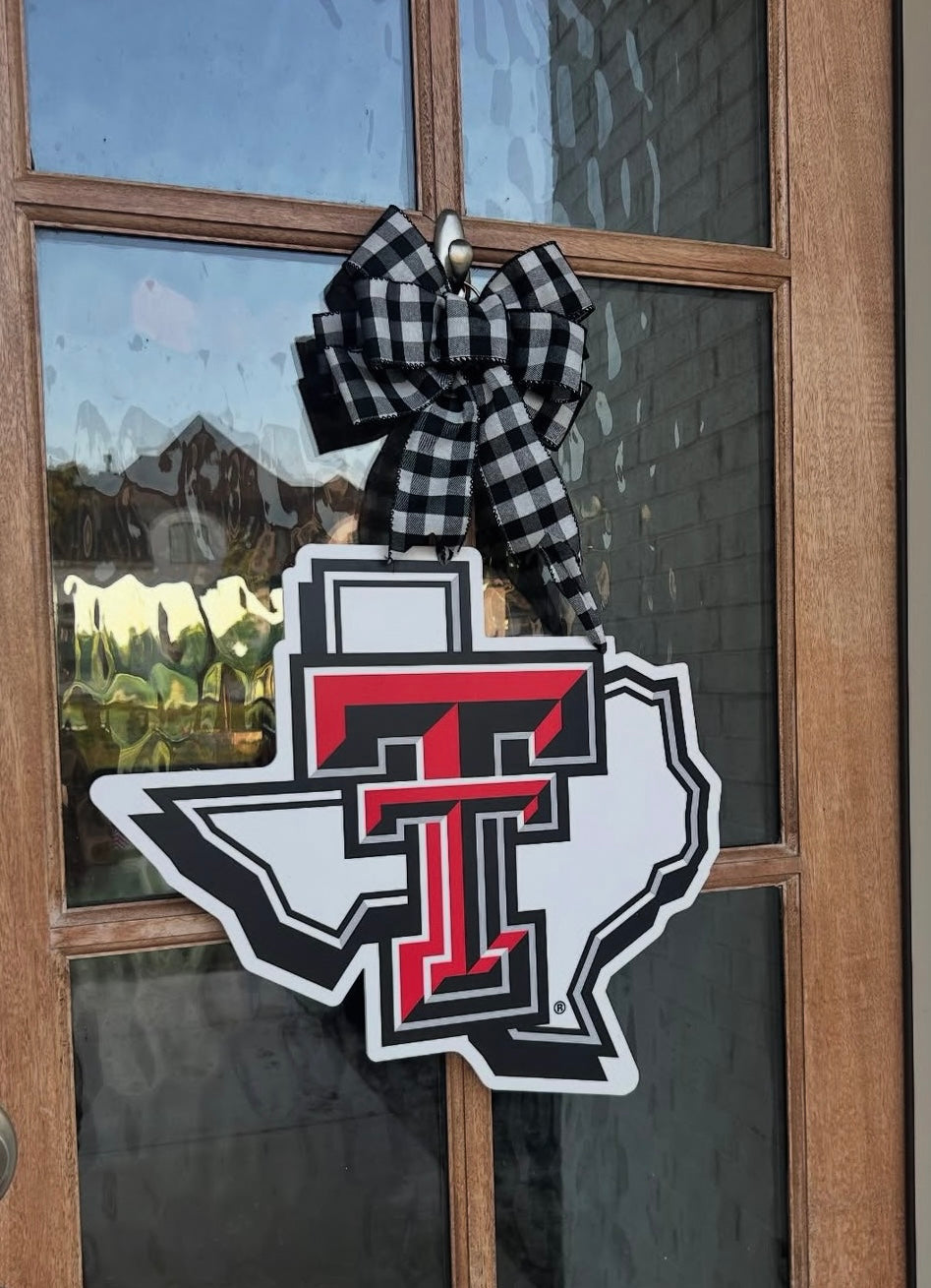 Texas Tech Door Hangers