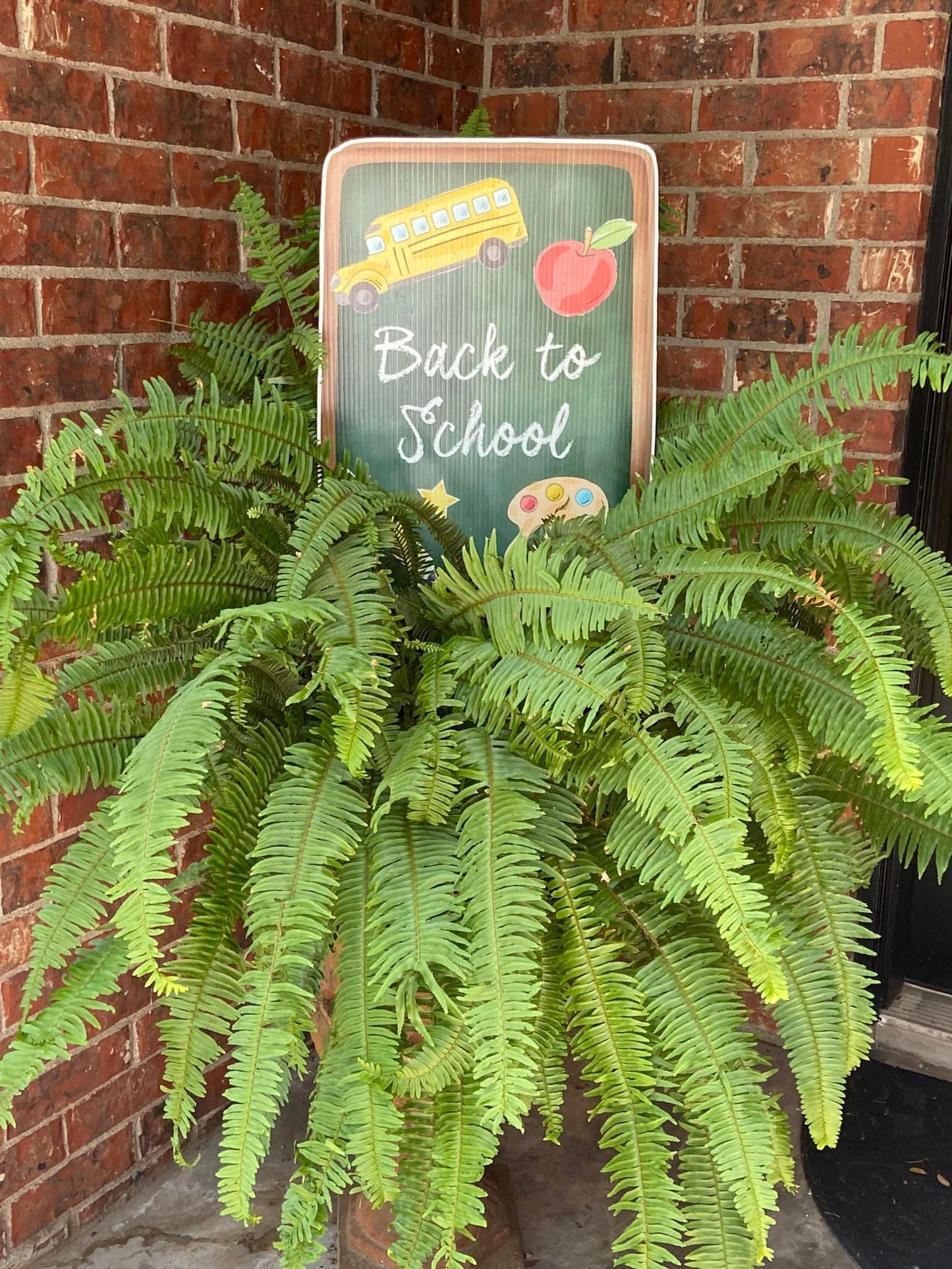 Back to School Yard Sign