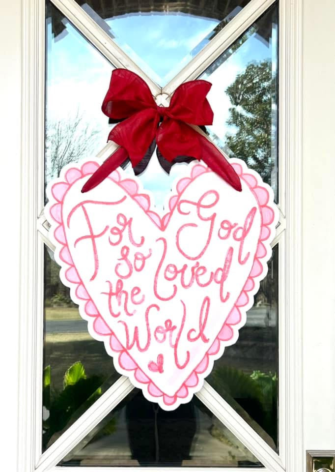 For God so loved the world