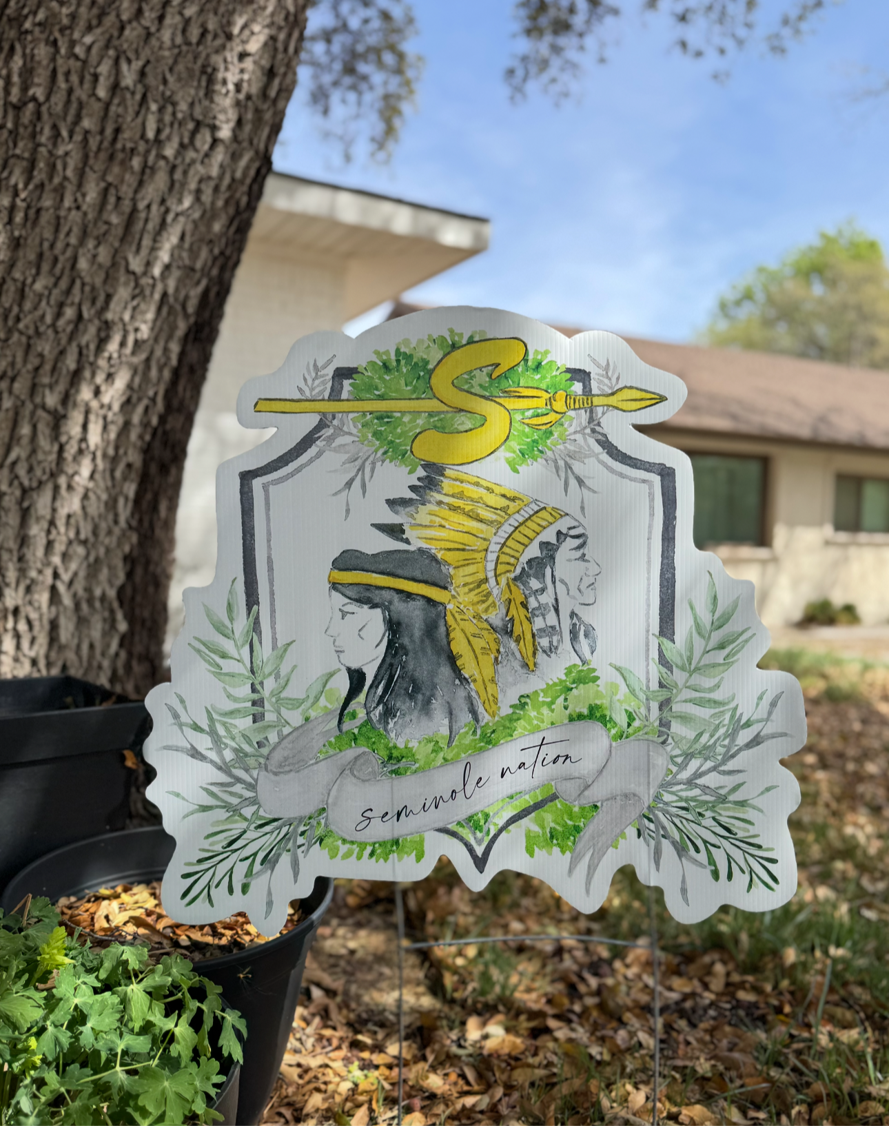 Seminole Yard Sign