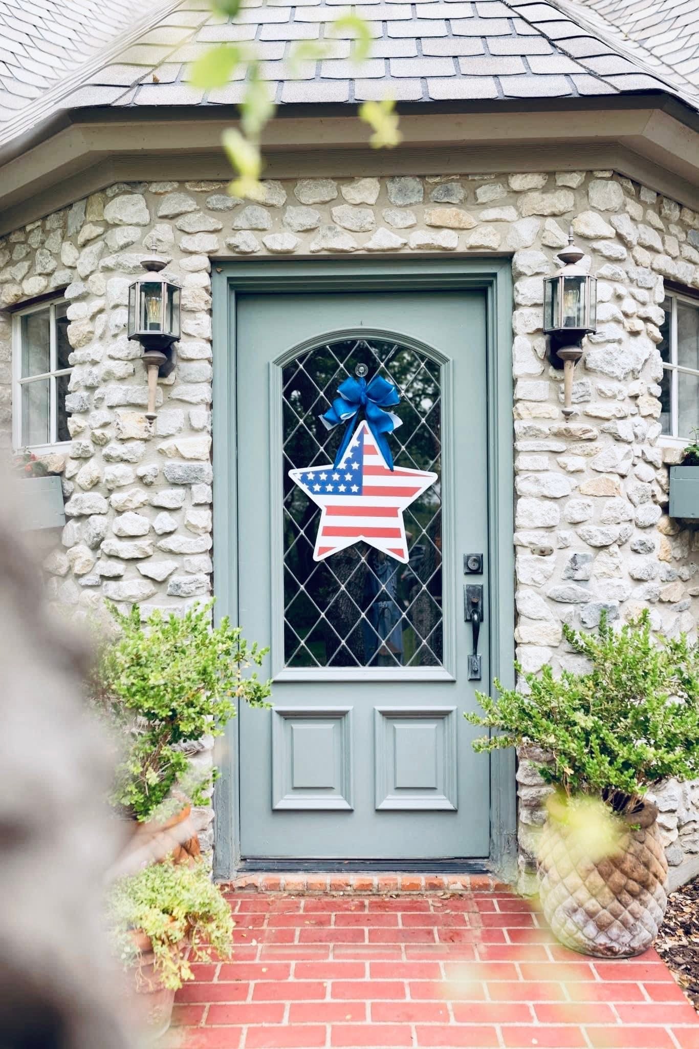 Star Flag Door Hanger