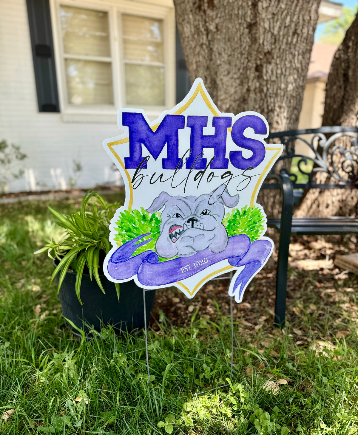 Midland Welcomesign MHS Yard Sign – YardFetti Midland