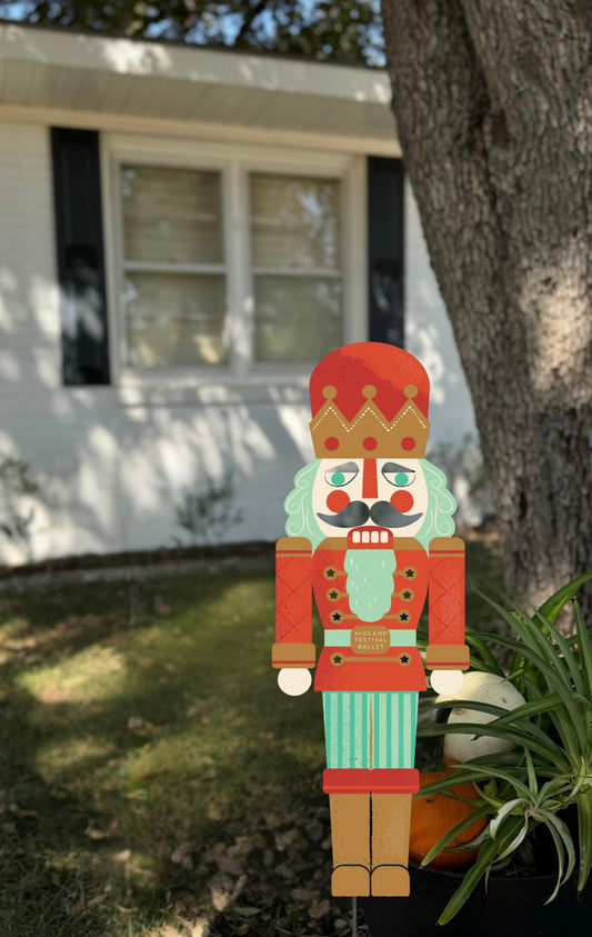 Midland Festival Ballet Nutcracker Yard Sign