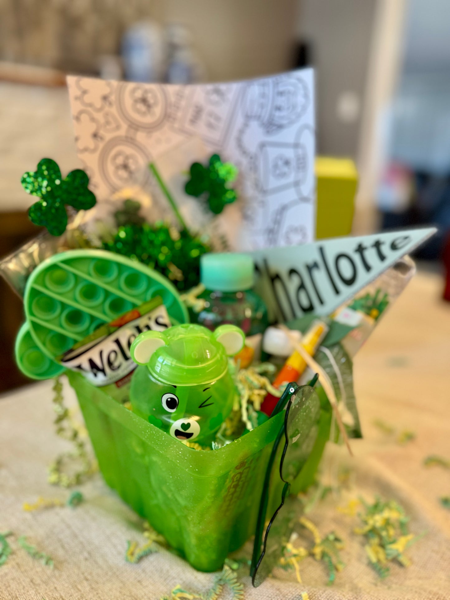 St. Patrick’s Personalized Basket