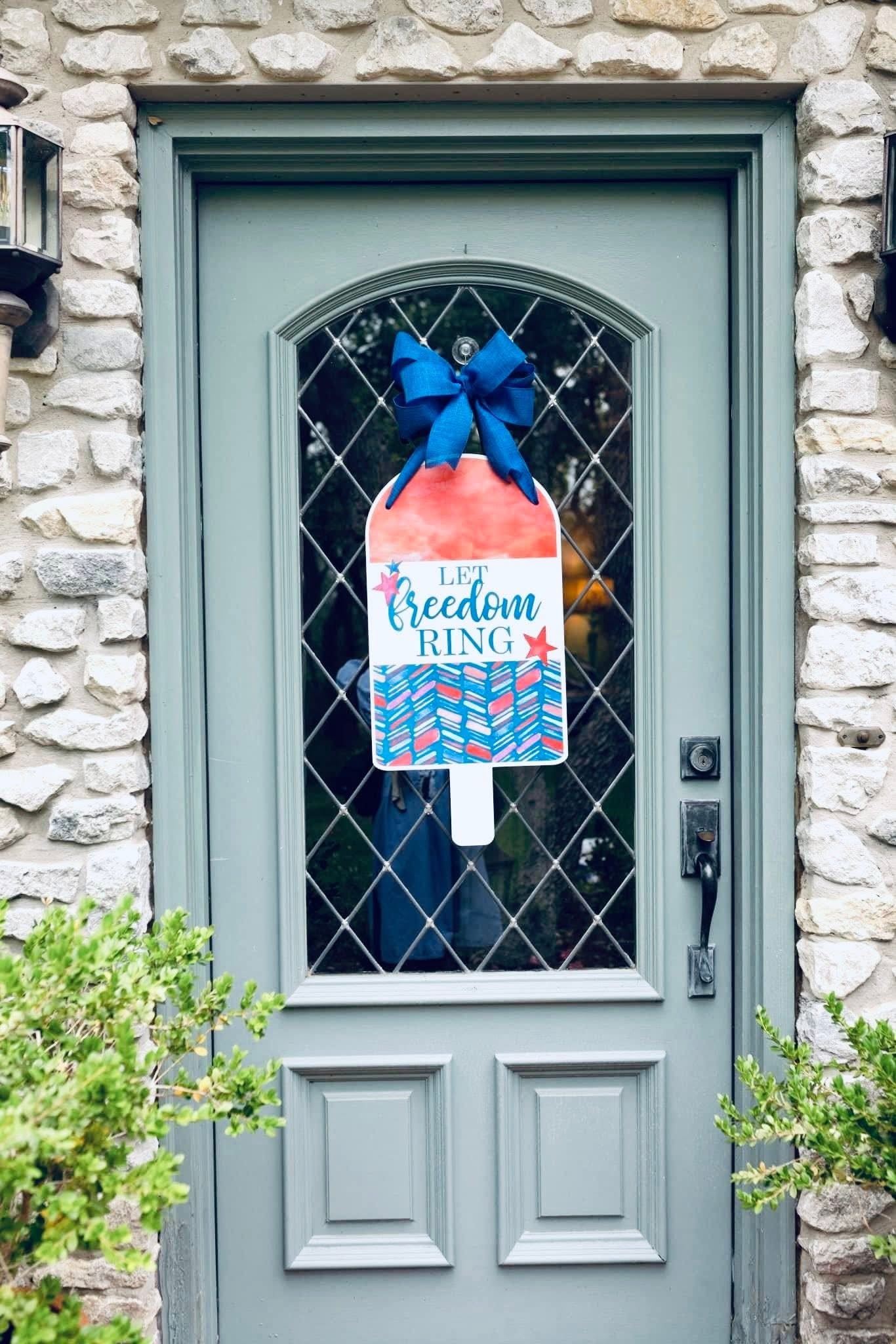 Freedom Pop Door Hanger
