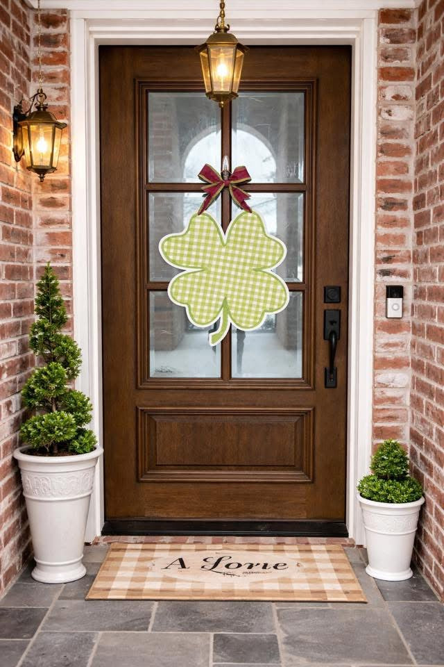 Lucky 🍀 Clover Door Hanger