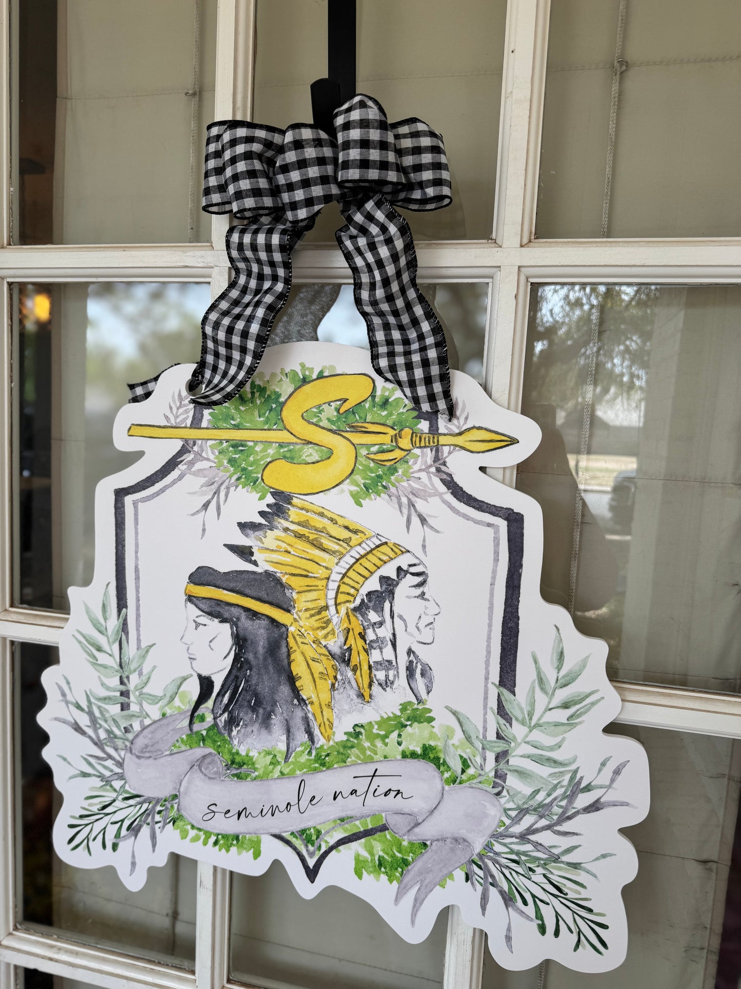 Seminole Door Hanger