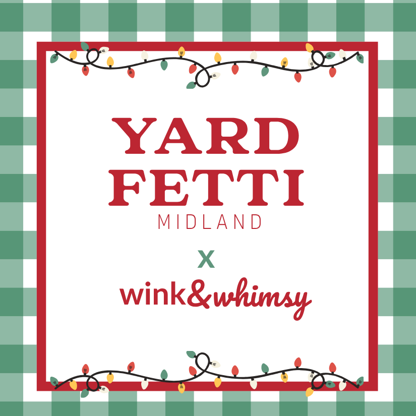 Yardfetti Midland x Wink&Whimsy Elf Baskets