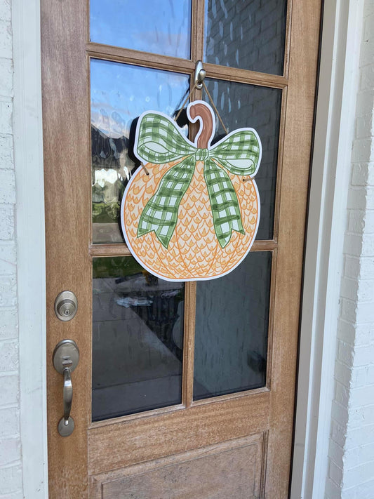 Herend Pumpkin Door Hanger