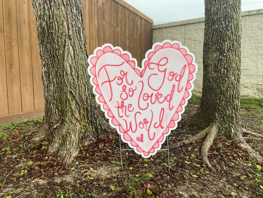 Valentine Yard Signs