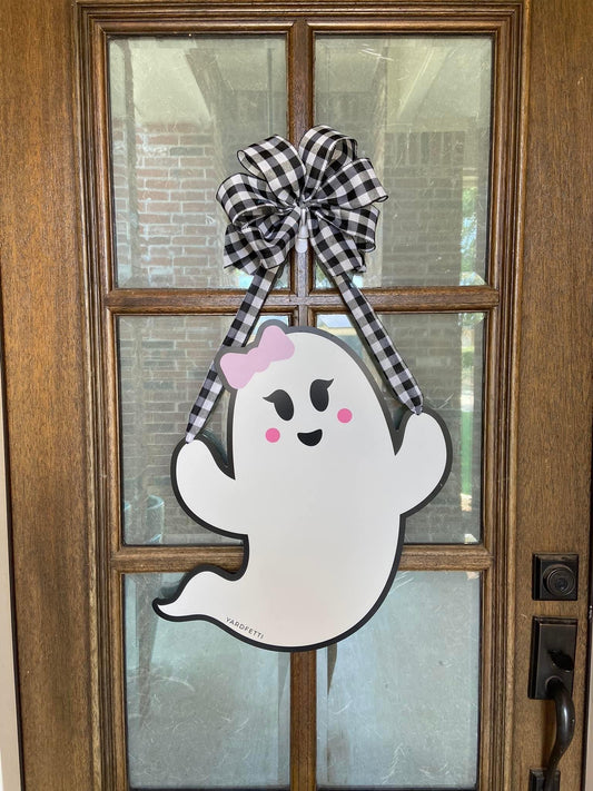 Girl Ghost Door Hanger